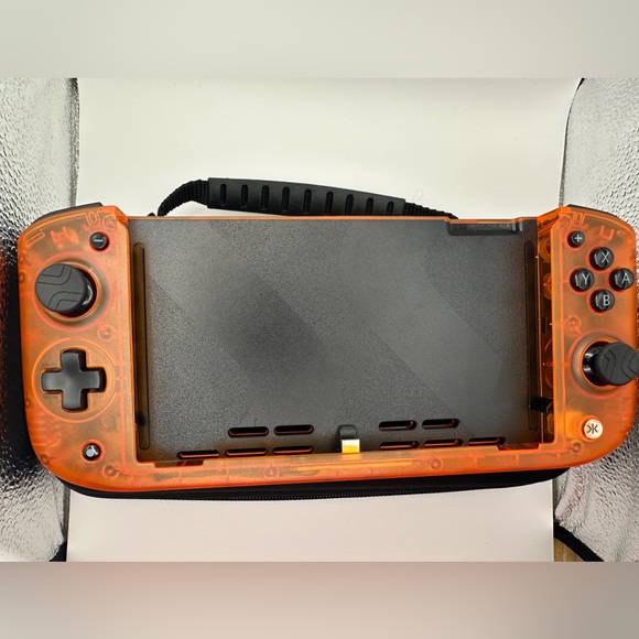 CRKD Nitro Deck Orange Nintendo Switch Controller & Case (SWITCH NOT INCLUDED) - Picture 2 of 4